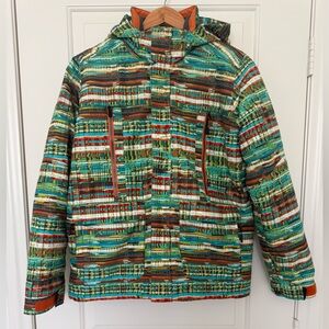 Boulder Gear Tech Ski Snowboard Jacket Youth XL Multi-Color VTG Aesthetic